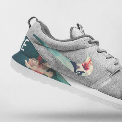 تصویر از Nike Floral Roshe Customized Running Shoes